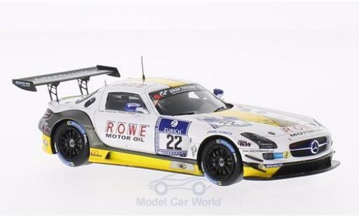 Mercedes SLS 1/43 Spark AMG GT3 No.22 Rowe Racing 24h Nürburgring 2014 M.Zehe/C.Hohenadel/N.Bastian/M.Engel modellautos