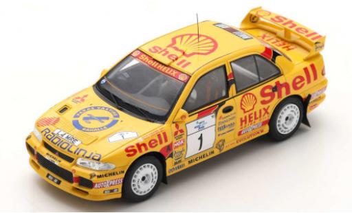 Modellautos Mitsubishi Lancer 1/43 Spark Evolution III No.1 S Rallye WM Rallye Finnland 1995 T.Mäkinen/S.Harjanne Mitsubishi Lancer 1/43 Spark Evolution III No.1 S Rallye WM Rallye Finnland 1995 T.Mäkinen/S.Harjanne modellautos