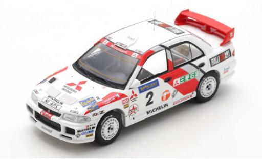Modellautos Mitsubishi Lancer 1/43 Spark Evolution III No.2 Rallye Hong Kong - Peking 1996 C.Gilbert/A.Vatanen/C.Gilbert Mitsubishi Lancer 1/43 Spark Evolution III No.2 Rallye Hong Kong - Peking 1996 C.Gilbert/A.Vatanen/C.Gilbert modellautos