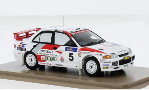 Mitsubishi Lancer 1/43 Spark Evolution III No.5 Rallye Hong Kong - Peking 1995 1:43 modellautos
