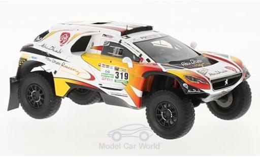 Modellautos Peugeot 2008 1/43 Spark DKR No.319 Abu Dhabi Racing Rallye Dakar 2017 K.AI Qassimi/P.Maimon Peugeot 2008 1/43 Spark DKR No.319 Abu Dhabi Racing Rallye Dakar 2017 K.AI Qassimi/P.Maimon modellautos