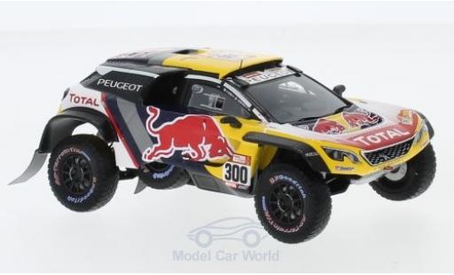 Modellautos Peugeot 3008 1/43 Spark DKR Maxi No.300 Team Total Rallye Dakar 2018 S.Peterhansel/J-P.Cottret Peugeot 3008 1/43 Spark DKR Maxi No.300 Team Total Rallye Dakar 2018 S.Peterhansel/J-P.Cottret modellautos