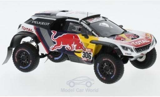 Modellautos Peugeot 3008 1/43 Spark DKR Maxi No.306 Team Total Rallye Dakar 2018 S.Loeb/D.Elena Peugeot 3008 1/43 Spark DKR Maxi No.306 Team Total Rallye Dakar 2018 S.Loeb/D.Elena modellautos