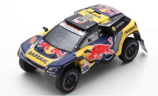 Modellautos Peugeot 3008 1/43 Spark DKR No.306 PH-Sport Red Bull Rallye Dakar 2019 S.Loeb/D.Elena Peugeot 3008 1/43 Spark DKR No.306 PH-Sport Red Bull Rallye Dakar 2019 S.Loeb/D.Elena modellautos