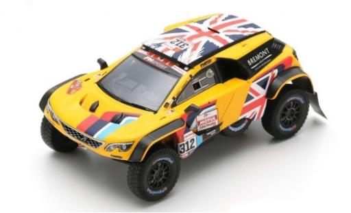Modellautos Peugeot 3008 1/43 Spark DKR No.312 PH-Sport Rallye Dakar 2019 H.Hunt/W.Rosegaar Peugeot 3008 1/43 Spark DKR No.312 PH-Sport Rallye Dakar 2019 H.Hunt/W.Rosegaar modellautos