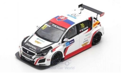 Modellautos Peugeot 308 1/43 Spark TCR No.70 DG Sport Competition Race WTCR Macau Guia Race 2018 M.Homola Peugeot 308 1/43 Spark TCR No.70 DG Sport Competition Race WTCR Macau Guia Race 2018 M.Homola modellautos