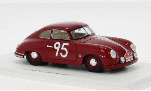 Porsche 356 1/43 Spark 1100 No.95 Rallye Monte Carlo 1954 1:43 modellautos