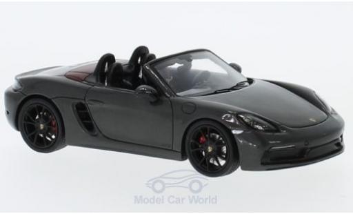 Modellautos Porsche Boxster 1/43 Spark 718 GTS grau 2018 Porsche Boxster 1/43 Spark 718 GTS grau 2018 modellautos