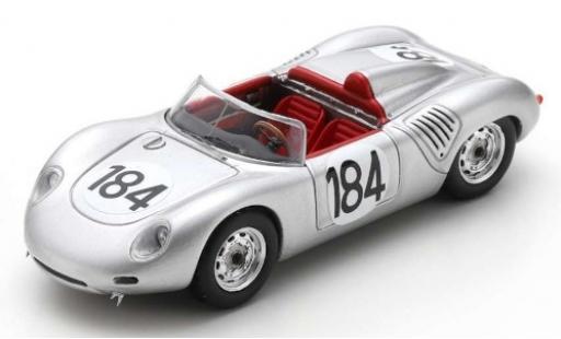 Porsche 718 1/43 Spark RS60 No.184 Targa Florio 1960 J.Bonnier/H.Herrmann modellautos