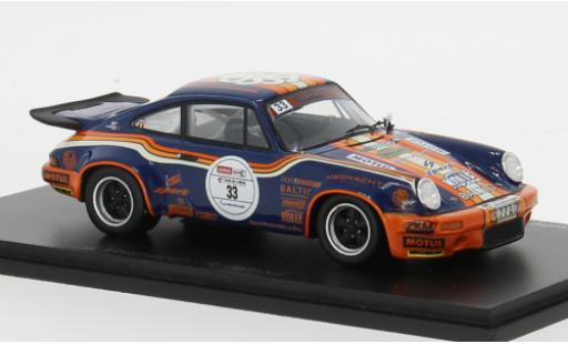 Porsche 911 1/43 Spark 3.0 RS Tour de Corse Historique 2024 #33 1:43 modellautos