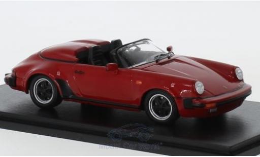 Modellautos Porsche 930 Turbo 1/43 Spark 911 3.2 Speedster Turbo Look rot 1989 Porsche 930 Turbo 1/43 Spark 911 3.2 Speedster Turbo Look rot 1989 modellautos