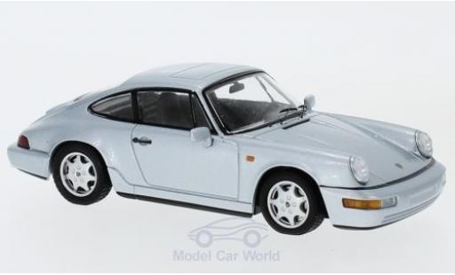 Modellautos Porsche 964 SC 1/43 Spark 911 () Carrera 4 silber 1989 Porsche 964 SC 1/43 Spark 911 () Carrera 4 silber 1989 modellautos