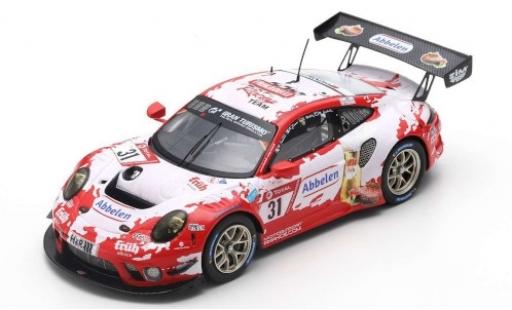 Modellautos Porsche 992 GT3 R 1/43 Spark 911 (991) GT3 R No.31 Frikadelli Racing Team 24h Nürburgring 2019 R.Dumas/M.Campbell/S.Müller/M.Jaminet Porsche 992 GT3 R 1/43 Spark 911 (991) GT3 R No.31 Frikadelli Racing Team 24h Nürburgring 2019 R.Dumas/M.Campbell/S.Müller/M.Jaminet modellautos