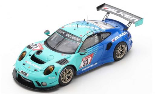 Modellautos Porsche 992 GT3 R 1/43 Spark 911 (991) GT3 R No.33 Falken Motorsports Falken 24h Nürburgring 2020 K.Bachler/S.Müller/C.Engelhart/D.Werner Porsche 992 GT3 R 1/43 Spark 911 (991) GT3 R No.33 Falken Motorsports Falken 24h Nürburgring 2020 K.Bachler/S.Müller/C.Engelhart/D.Werner modellautos