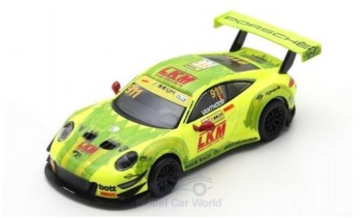 Modellautos Porsche 991 GT3 R 1/43 Spark 911 () GT3 R No.911 Manthey-Racing Fia GT World Cup Macau 2018 L.Vanthoor Porsche 991 GT3 R 1/43 Spark 911 () GT3 R No.911 Manthey-Racing Fia GT World Cup Macau 2018 L.Vanthoor modellautos