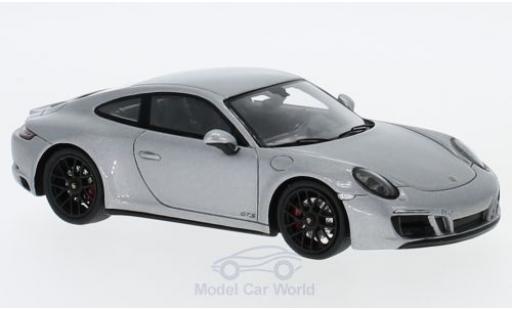 Modellautos Porsche 991 GTS 1/43 Spark 911 ( II) Carrera 4 GTS silber 2017 Porsche 991 GTS 1/43 Spark 911 ( II) Carrera 4 GTS silber 2017 modellautos