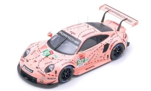 Modellautos Porsche 991 RSR 1/12 Spark 911 () RSR No.92 GT Team 24h Le Mans 2018 M.Christensen/K.Estre/J.Vanthoor Porsche 991 RSR 1/12 Spark 911 () RSR No.92 GT Team 24h Le Mans 2018 M.Christensen/K.Estre/J.Vanthoor modellautos