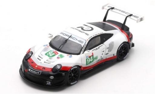 Porsche 991 RSR 1/87 Spark 911 () RSR No.94 GT Team 24h Le Mans 2018 R.Dumas/T.Bernhard/S.Müller modellautos