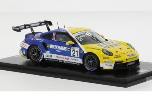 Modellautos Porsche 992 GT3 1/43 Spark 911  Cup No.21 Carrera Cup Great Britain 2023 1:43 Porsche 992 GT3 1/43 Spark 911  Cup No.21 Carrera Cup Great Britain 2023 1:43 modellautos
