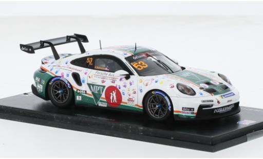 Modellautos Porsche 992 GT3 1/43 Spark 911  Cup No.53 Deluxe Super Cup North America 2023 1:43 Porsche 992 GT3 1/43 Spark 911  Cup No.53 Deluxe Super Cup North America 2023 1:43 modellautos