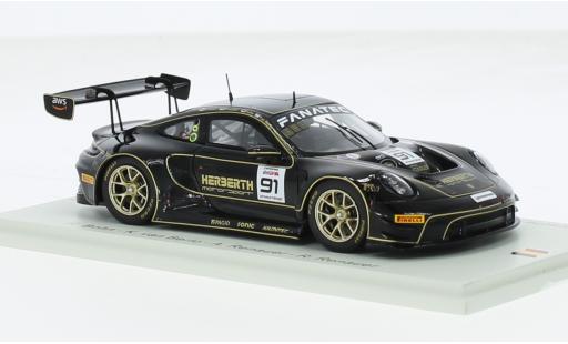 Modellautos Porsche 992 GT3 R 1/43 Spark 911  No.91 Herberth Motorsport 24h Spa 2023 1:43 Porsche 992 GT3 R 1/43 Spark 911  No.91 Herberth Motorsport 24h Spa 2023 1:43 modellautos