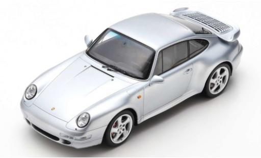 Modellautos Porsche 993 Turbo 1/18 Spark 911 () Turbo silber 1997 Porsche 993 Turbo 1/18 Spark 911 () Turbo silber 1997 modellautos
