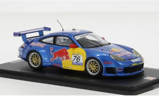 Porsche 996 GT3 1/43 Spark 911  No.76 RWS Motorsport Red Bull 24h Spa 2002 1:43 modellautos