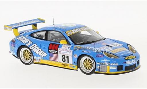 Porsche 996 GT3 1/43 Spark 911 () GT3-RS No.81 24h Le Mans 2002 K.Buckler/T.Bernhard/L.Luhr modellautos