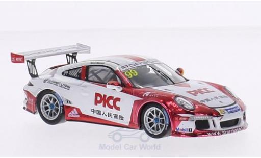 Modellautos Porsche 991 GT3 Cup 1/43 Spark 911 (997) GT3 Cup No.99 Team Starchase PICC Carrera Cup Asia 2015 N.Menzel Porsche 991 GT3 Cup 1/43 Spark 911 (997) GT3 Cup No.99 Team Starchase PICC Carrera Cup Asia 2015 N.Menzel modellautos