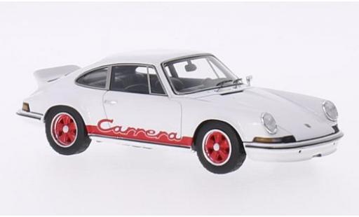 Modellautos Porsche 911 1/43 Spark Carrera RS 2.7 weiss/rot 1973 véhicule de présentation Porsche 911 1/43 Spark Carrera RS 2.7 weiss/rot 1973 véhicule de présentation modellautos