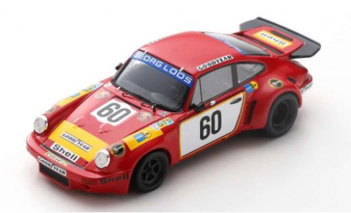 Modellautos Porsche 930 RSR 1/43 Spark 911 Carrera RSR 3.0 No.60 Georg Loos 24h Le Mans 1975 T.Hezemans/M.Schurti Porsche 930 RSR 1/43 Spark 911 Carrera RSR 3.0 No.60 Georg Loos 24h Le Mans 1975 T.Hezemans/M.Schurti modellautos