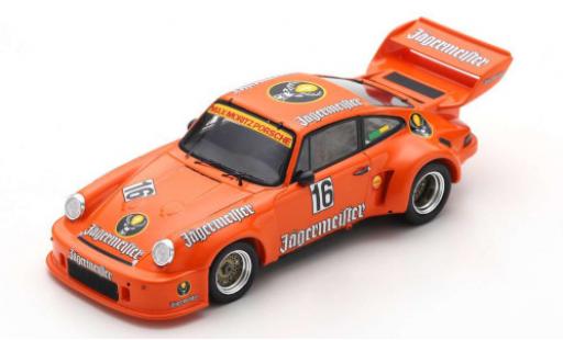 Modellautos Porsche 930 RSR 1/43 Spark 911 Carrera RSR No.16 Jägermeister 1000 Km Nürburgring 1977 E.Schimpf/A.Fischhaber Porsche 930 RSR 1/43 Spark 911 Carrera RSR No.16 Jägermeister 1000 Km Nürburgring 1977 E.Schimpf/A.Fischhaber modellautos