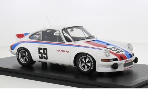 Porsche 911 1/18 Spark Carrera RSR No.59 24h Daytona 1973 1:18 modellautos
