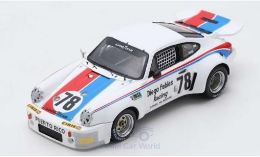 Modellautos Porsche 930 RSR 1/43 Spark 911 Carrera RSR No.78 24h Le Mans 1976 D.Febles/A.Poole/H.Cruz Porsche 930 RSR 1/43 Spark 911 Carrera RSR No.78 24h Le Mans 1976 D.Febles/A.Poole/H.Cruz modellautos