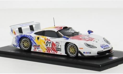 Porsche 996 GT1 1/43 Spark 911 Evo No.01 Rohr Motorsport 24h Daytona 1998 1:43 modellautos