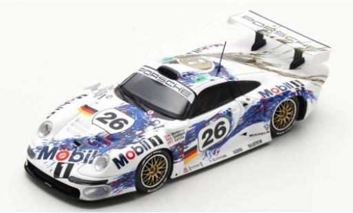 Modellautos Porsche 993 1/43 Spark 911 GT1 No.26 AG Mobil 1 24h Le Mans 1996 Y.Dalmas/K.Wendlinger/S.Goodyear Porsche 993 1/43 Spark 911 GT1 No.26 AG Mobil 1 24h Le Mans 1996 Y.Dalmas/K.Wendlinger/S.Goodyear modellautos