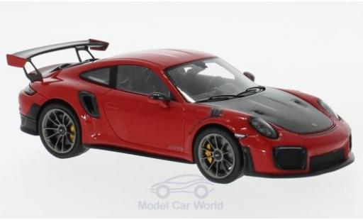 Modellautos Porsche 991 GT2 RS 1/43 Spark 911 GT2 RS rot/schwarz 2018 Porsche 991 GT2 RS 1/43 Spark 911 GT2 RS rot/schwarz 2018 modellautos