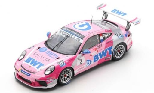 Modellautos Porsche 992 GT3 1/43 Spark 911 GT3 Cup (991 II) No.2 BWT Lechner Racing BWT Carrera Cup Deutschland 2019 J.Andlauer Porsche 992 GT3 1/43 Spark 911 GT3 Cup (991 II) No.2 BWT Lechner Racing BWT Carrera Cup Deutschland 2019 J.Andlauer modellautos