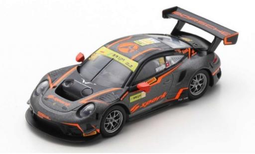 Porsche 992 GT3 R 1/64 Spark 911 GT3 R No.911 Absolute Racing Fia GT World Cup Macau 2019 A.Imperatori modellautos