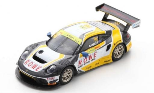 Porsche 992 GT3 R 1/64 Spark 911 GT3 R No.98 ROWE Racing Fia GT World Cup Macau 2019 E.Bamber modellautos