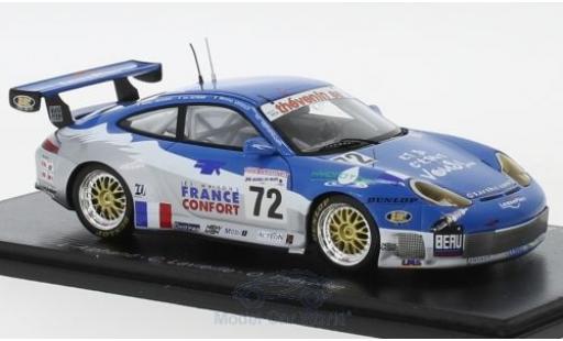 Porsche 996 GT3 RS 1/43 Spark 911 GT3 RS No.72 24h Le Mans 2002 L.Alphand/C.Lavieille/O.Thevenin modellautos