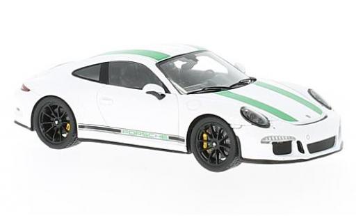 Modellautos Porsche 991 R 1/43 Spark 911 R weiss/grün 2017 Porsche 991 R 1/43 Spark 911 R weiss/grün 2017 modellautos