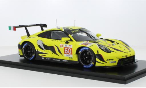 Porsche 911 1/18 Spark RSR-19 No.60 Iron Lynx 24h Le Mans 2023 1:18 modellautos