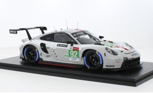 Porsche 911 1/18 Spark RSR-19 No.92 GT Team 24h Le Mans 2021 1:18 modellautos