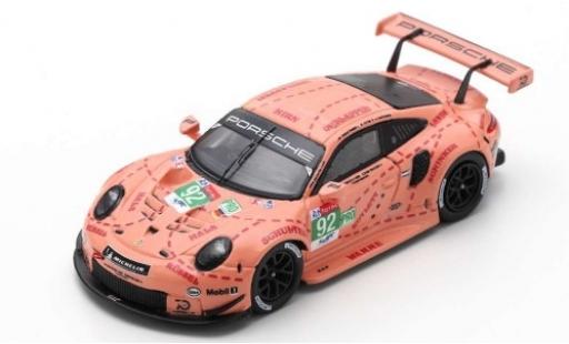 Porsche 991 RSR 1/87 Spark 911 RSR No.92 GT Team 24h Le Mans 2018 M.Christensen/K.Estre/L.Vanthoor modellautos
