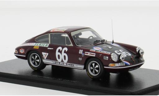 Porsche 911 1/43 Spark T No.66 24h Le Mans 1969 1:43 modellautos