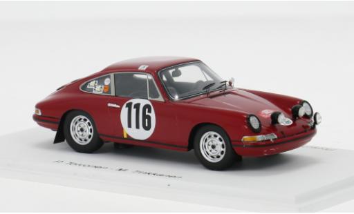 Porsche 911 1/43 Spark T/R Rally Monte Carlo 1968 #116 1:43 modellautos
