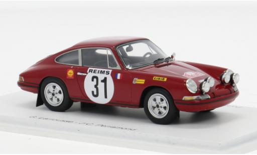 Porsche 911 1/43 Spark S Rally Monte Carlo 1969 #31 1:43 modellautos