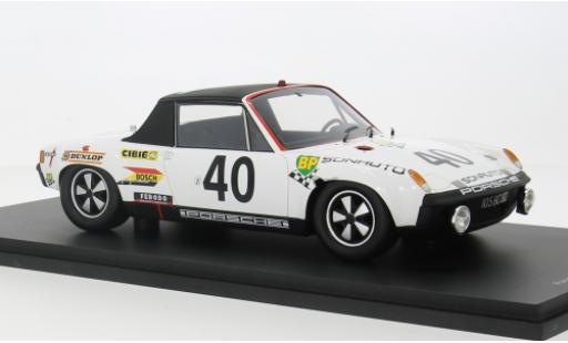 Modellautos Porsche 914 1/18 Spark /6 No.40 24h Le Mans 1969 1:18 Porsche 914 1/18 Spark /6 No.40 24h Le Mans 1969 1:18 modellautos
