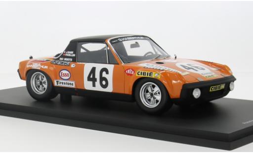 Modellautos Porsche 914 1/18 Spark /6 No.46 24h Le Mans 1971 1:18 Porsche 914 1/18 Spark /6 No.46 24h Le Mans 1971 1:18 modellautos